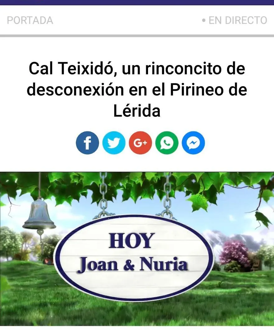 Cal Teixido Hotel Estamariu